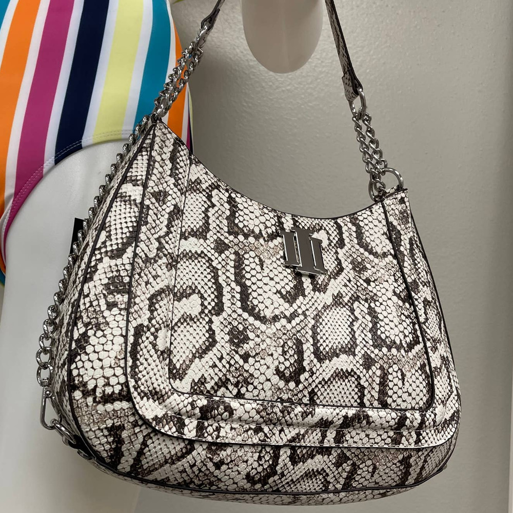 $189.50 INC International Concepts ESMIE VANILLA PYTHON pattern